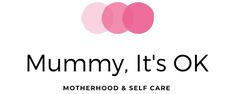 the logo for mummy it's ok, motherhood and self care website