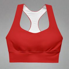 *Janelle is 5'2", 34" bust wearing a size Medium This sports bra is the perfect workout top for exercising. The compression fabric along with double-layered front and shoulder straps ensures great support while running, jumping, or pumping iron. Wear it while exercising or style it as a streetwear top on sunny days! For Medium to High Intensity workouts Estimated delivery 6-8 days Supportive Racerback Activewear With Built-in Padding, Running High Stretch Moisture-wicking Sports Bra, Fitted Racerback Bra With Built-in Padding, Compression Racerback Activewear With Built-in Padding, Scoop Neck Gym Tank Top With Built-in Padding, Scoop Neck Tank Top With Built-in Padding For Gym, Compressive Sports Bra With Moisture-wicking And Wide Straps, Compressive Moisture-wicking Sports Bra With Wide Straps, High Stretch Racerback Sports Bra