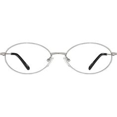 Variable dimension eyeglasses with #4705. An oval light weight full-rim eyeglasses of metal alloy with hypoallergenic stainless steel temples. click here: #4705 to see related eyeglasses. | Zenni Oval Prescription Eyeglasses Silver Stainless Steel Silver Oval Glasses, Wire Rimmed Glasses, Diamond Face, Oval Glasses, Oval Eyeglasses, Zenni Optical, Prescription Eyeglasses, Mens Glasses, Eyeglasses Frames