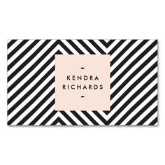 a gift for you card with black and white stripes on the front, gold foiled in