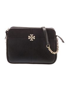 Tory Burch Crossbody BagBlack LeatherGold-Tone HardwareSingle Adjustable Shoulder StrapDual Exterior PocketsLogo Jacquard LiningZip Closure at TopUnfortunately, due to restrictions, this item may not be eligible for shipping in all areas. Tory Burch Crossbody, Belt Shop, Designer Gifts, Christian Louboutin Shoes, Handbags On Sale, Sneakers For Sale, Gifts For Teens, Vintage Tags, Leather Crossbody Bag