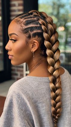 Effortless Half-Up Boho Jumbo Braids for All Ages ✨ Halo Braids For Black Women, Braids Up In A Bun, Curly Hair Goddess, Afro Hairstyles Braids, Jumbo Box Braids Styles, Jumbo Boho Braids, Layered Pixie Cut, Job Goals