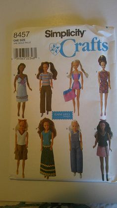 an image of dolls that are made in the same pattern as they appear on this page