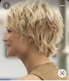 Short Messy Haircuts For Thick Hair, Wispy Back Of Short Hair, Short Shag Haircuts For Wavy Hair, Meg Ryan Short Hair Choppy Layers, Shirt Blonde Hair With Bangs, 2023 Shag Hair Trends For Women, Short Piecy Hair Cuts, Super Short Layered Hair, Short Layered Shag Haircuts