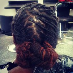 Dreads up-do$35 Locs, Beauty