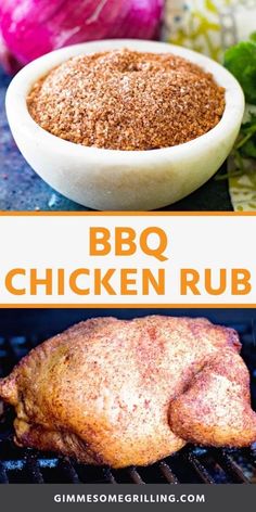 easy bbq chicken rub recipe on the grill