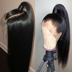 Lace Frontal Wig Straight, 360 Lace Frontal Wig, Brazilian Hair Wigs, Black Brazilian, Hair Wigs For Black Women, Wig Straight, Lace Front Human Hair Wigs, Front Hair Styles