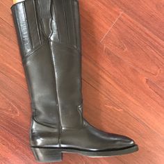 18” Tall Prime Leather Boots By Pisa Italy. Size 45 Eu Men’s. About 11.5 Us Men’s. Same Style Worn In The Movie Hickok (2017) By The Protagonist. Pisa Italy, Tall Leather Boots, Us Man, Same Style, Pisa, The Movie, Leather Boots, Men's Shoes, Shoe Boots