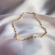 Trendy Gold Chain Paperclip Bracelet As Gift, Everyday Gold Chain Anklets, Trendy Paperclip Chain Bracelet, Trendy Hypoallergenic Paperclip Bracelet For Everyday, Trendy Gold Paperclip Bracelet With Delicate Chain, Trendy Tarnish Resistant Paperclip Bracelet As Gift, Gold Paperclip Bracelet, Gold Layered Bracelets, Sunshine Necklace