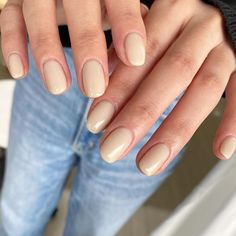 Ivory Nails, Office Nails, Hippie Nails, One Color Nails, March 8