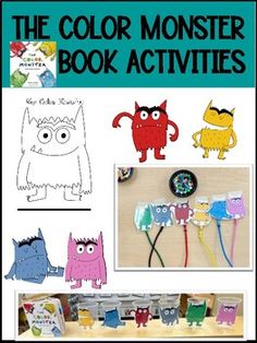 the color monster book activities for kids