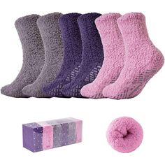 Specifications: Women Fuzzy Socks: Accurate US Size and Incredibly Stretchy Design. Girls fuzzy socks are designed for Americans and fit most adults, which eliminate your concerns about size when shopping. Fits men’s shoe size up to 11 and women’s shoe size 9. In addition, this cozy socks with higher top design. Keep your feet warmer. Hospital Socks: Non-slip hospital socks with gripping rubber treads design will provide safety and security when you lounging around the house day or night. Non-sl Shopping Fits, Sleep Socks, Hospital Socks, Christmas Wear, Fluffy Socks, Fits Men, Fuzzy Socks, Cozy Socks, Socks For Women