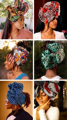 African print headwraps by GabeJade Natural Hair Beauty, African Pattern, Turbans