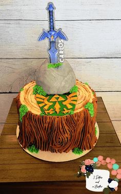 Legend Of Zelda Birthday, Video Game Cakes, Marvel Cake, Baker Cake