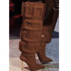 Brand New High Heel Knee High Boots, Heel Knee High Boots, Thigh High Heels, Basic Boots, Runway Shoes, Thigh High Boots Heels, Ankle Strap Flats, Stiletto Boots, Boots Women Fashion