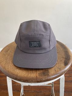 Our much loved 5-panel "camper" cap is back. New colors in certified organic 10oz canvas. Part of our Sustainable Collection. Camper Hat, Cadet Blue, Brand Marketing, Charcoal Color, Boating, Artifacts, Skating, Antique Brass, New Color