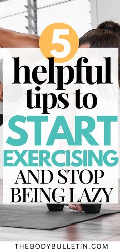 Person ready to start exercising with motivation and tips on how to workout consistently. Learn how to start exercising everyday and build a lasting fitness habit for a healthier lifestyle. Stop Being Lazy