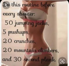 Workout Morning, Summer Body Workout Plan, Month Workout, Summer Body Workouts, Home Workout Plan, Quick Workout Routine, Body Workout Plan, At Home Workout