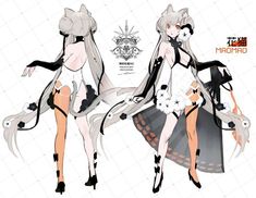 심플한 그림, Character Sheet, Female Character Design, Character Design References, Anime Artwork, Art Reference Photos, White Hair, Fantasy Character Design, Game Character