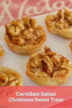 Crispy fried rosettes drizzled with honey and nuts, a decorative Italian Christmas treat. Christmas Sweet Treats, Italian Holiday