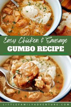 Easy Instant Pot Chicken and Sausage Gumbo Chicken And Sausage Gumbo Recipe, Cajun Comfort Food, Sausage Gumbo Recipe, Easy Gumbo, Gumbo Recipe Easy, Chicken And Sausage Gumbo, Gumbo Recipe Sausage, Louisiana Food, Recipe Instant Pot