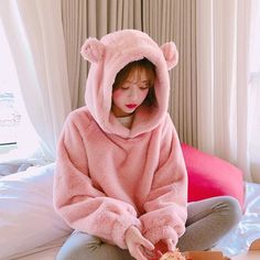 Pink Kawaii Soft Autumn and Winter Fashion Hoodies on Storenvy Pink Kawaii, Soft Autumn, Fashion Hoodies, 2018 Fashion, Jewelry Fashion Trends, Streetwear Tshirt, Jewelry Trends, Autumn And Winter, Hoodie Fashion