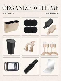 an image of various items that are on the cover of a magazine or brochure