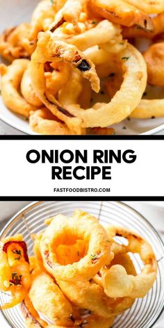 Battered Onion Rings Recipe Onion Rings Batter Recipe, Batter Onion Rings, Onion Rings Recipe Easy, Fried Onion Rings Recipe, Zobo Drink, Deep Fried Recipes