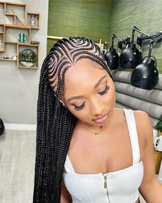 Lemonade Braids Hairstyles, Cornrows Braids For Black Women