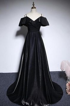 Girl Ideas | Shop Dresses for Casual, Formal and Wedding Events | Luulla Black Satin Evening Dress For Prom, Black A-line Evening Dress For Prom, Black A-line Evening Dress For Prom Season, Black Evening Dress With Sweep Train For Prom, Black Prom Evening Dress With Sweep Train, Black Bridesmaid Dress For Prom Season, Black Ball Gown Evening Dress For Prom, Black Floor-length Evening Dress For Prom, Satin Long Prom Dress