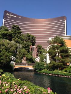 the mirage hotel and casino in las vegas, nv is seen from across the river