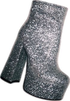 Glamorous High Ankle Boots For Party, Glamorous Ankle-high Party Boots, Glamorous Ankle-high Boots For Parties, Winter Party Boots With Round Toe, Winter Party Sparkling Boots, Glamorous Glitter Boots With Round Toe, Glamorous Winter Platform Boots, Sparkling Winter Party Boots, Glamorous Round Toe Boots For Parties