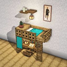 Bed In Minecraft, Minecraft Cool, Minecraft Education, Make A Bed