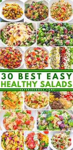 the 30 best easy healthy salads