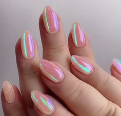 Abstract Nails, Nail Appointment, Pastel Abstract, Feminine Care, Beautiful Mess, Enamels, Nail Inspiration