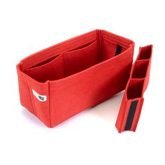 "Felt Bag Organizer in Middle Compartment Style! Felt purse organizer with a removable middle compartment that is custom made for any brand of handbags, tote bags, or purses. Many women are in distress with the messiness of their purses and bags. Now you can organize your makeup accessories, wallet, tablet PC, mobile phone, books, ID, and many other personal items with this stylish and very useful felt purse organizer. The organizer is made of 3 mm thick felt, so the items in your handbag do not Functional Organizer With Removable Pouch, Functional Rectangular Organizer With Removable Pouch, Modern Rectangular Organizers With Removable Pouch, Modern Rectangular Organizer With Removable Pouch, Functional Rectangular Storage Bag, Modern Rectangular Organizers With Interior Card Slots, Large Capacity Rectangular Storage Organizers, Red Rectangular Case Bag For Everyday Use, Organizers With Removable Pouch For Storage