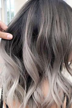 Grey Brown Hair, Grey Ombre Hair, Grey Blonde Hair, Ash Hair, Ash Hair Color, Silver Hair Color