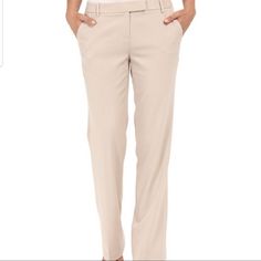 Calvin Klein Slim Leg Madison White Pants New With Tags ~ Size 10 ~ 98% Cotton 2% Spandex. Amazing Quality And Comfortable Trouser Pants!! I Ship Daily Loc#7a Calvin Klein Wide Leg Pants With Pockets, Beige Stretch Business Casual Pants, Fitted Beige Elastane Pants, Elegant Calvin Klein Pants With Pockets, Tailored Calvin Klein Bottoms With Pockets, Calvin Klein Tailored Bottoms With Pockets, Calvin Klein Tapered Leg Bottoms With Pockets, Calvin Klein Business Casual Pants With Pockets, Calvin Klein Tapered Leg Pants With Pockets