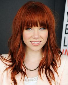 Butter Blonde, 16 Inch Hair, Carly Rae Jepsen, Copper Hair Color, Beautiful Red Hair, Long Red Hair, Back To School Hairstyles, Auburn Hair, Red Hair Color