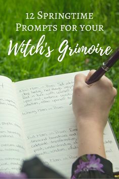 Witch's Grimoire, Nature Witch, Witch Spell, Spring Equinox