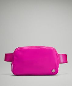 Pink Lululemon Belt Bag, Pink Belt Bag, Lululemon Belt Bag, Pink Lululemon, Lululemon Outfits, Pink Belt, Bags Aesthetic