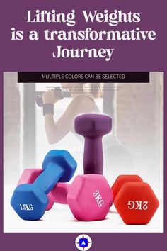 the cover of lifting weights is a transformative journey multi - color can be selected