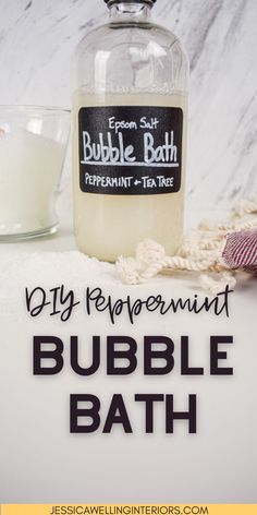 peppermint bubble bath