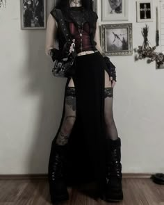 Romantic Goth Aesthetic Outfits, Goth Outfits Casual, Goth Outfit, Romantic Goth, Goth Style, Outfits Y2k, Alt Fashion, Goth Outfits, Alternative Outfits