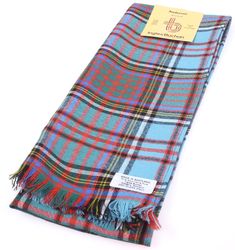 Get noticed with our versatile Pure Wool Scarf in Anderson Tartan. Made from 100% pure new wool for exceptional warmth and comfort. Order now and add a touch of Scottish heritage to your wardrobe! Tartan Scarf, Scottish Heritage, Lightweight Scarf, Tartan Pattern, Wool Scarf, Tartan Plaid, Genealogy, 11 Inches, Timeless Style