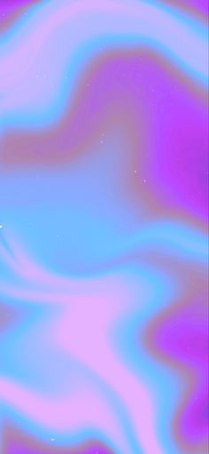 an abstract painting with blue and purple colors in the background, as if it were liquid or water