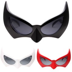 Batman Sunglasses Dark Knight Batgirl Catwoman Semi Masquerade Mask Costume Gift Batman Sunglasses, Masquerade Mask Costume, Batman Mask, Mask Costume, Nye Outfits, Superhero Design, Masquerade Mask, Cool Halloween Costumes, Batgirl