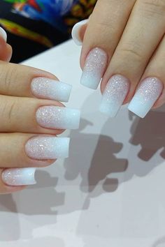 https://www.pinterest.nz/pin/701787554429480796/ Baby Boomer Nail, Bride Indian, Nails For Bride, Wedding Nails Glitter, Purple Nail, Wedding Nails For Bride, Nails Wedding, Bride Nails, Elegant Baby