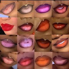 Drag Make-up, Makeup For Black Skin, Lip Makeup Tutorial, Brown Skin Makeup, Natural Make Up Looks, Make Up Ideas, Dope Makeup