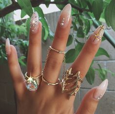 nails #nail #nails #nailart #unha #unhas #unhasdecoradas Manicure E Pedicure, Gorgeous Nails, Stiletto Nails, Nails On Fleek, Holiday Nails